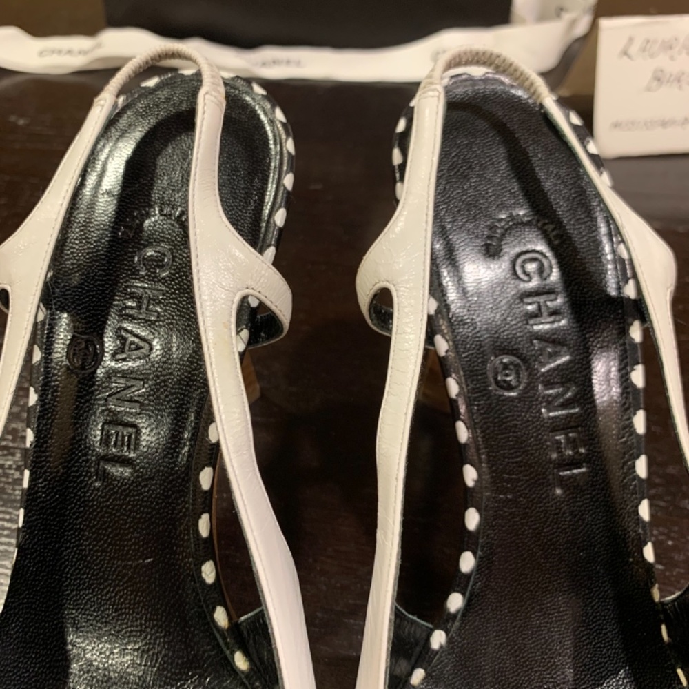 Sold 💝Authentic Chanel Slingbacks - Picture 3 of 3